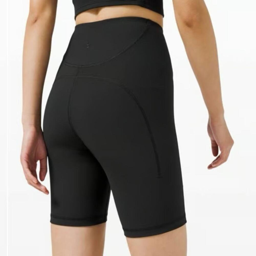 Lululemon Ribbed Contoured High Rise Short 8" - Picture 2 of 8